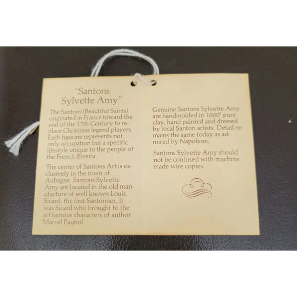 Creations Sylvette Amy  Santons Woman with Eggs - Picture 7 of 7